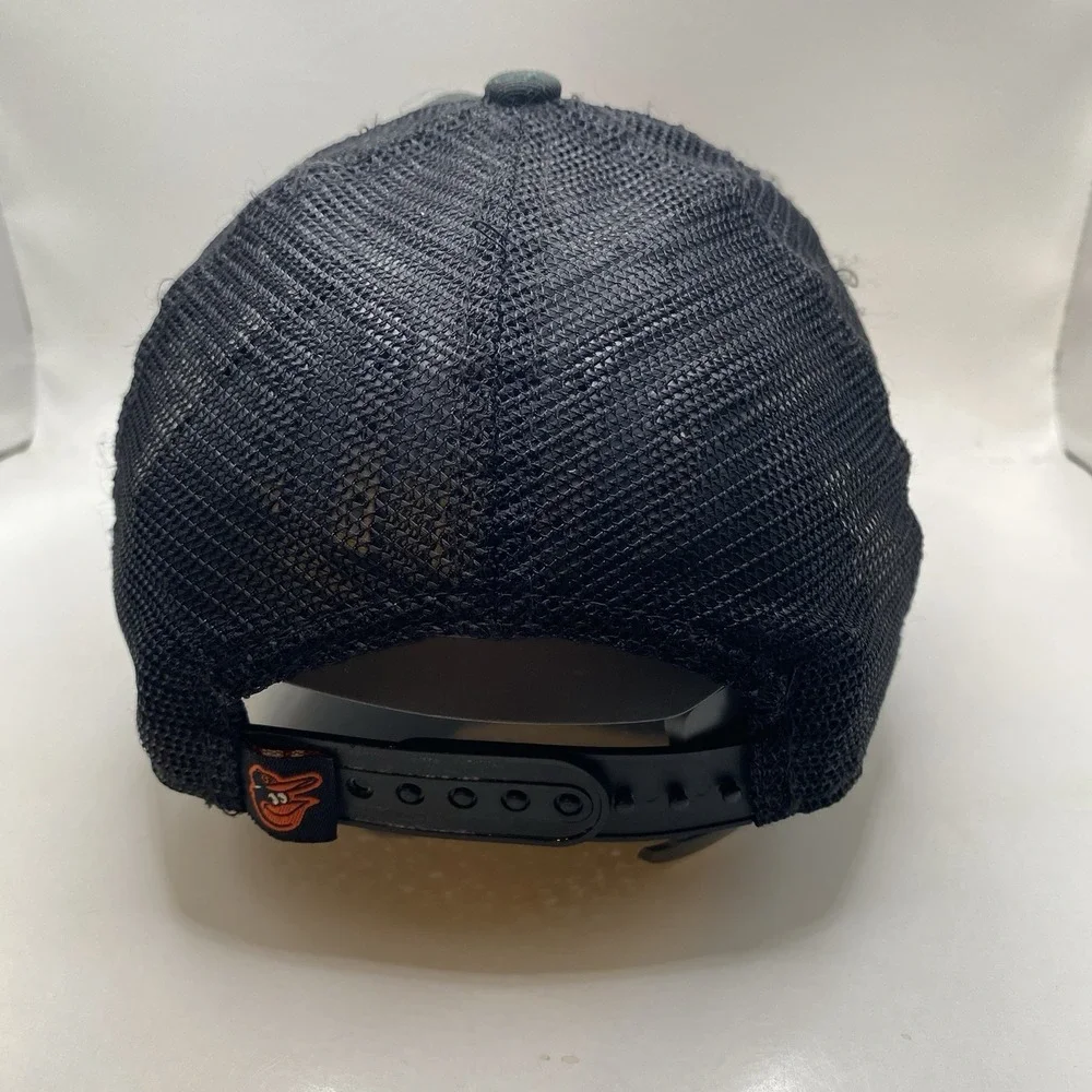 Baltimore Orioles Hat Youth‎ New Era Black Snapback Trucker Cleaned VGC SEE PICS